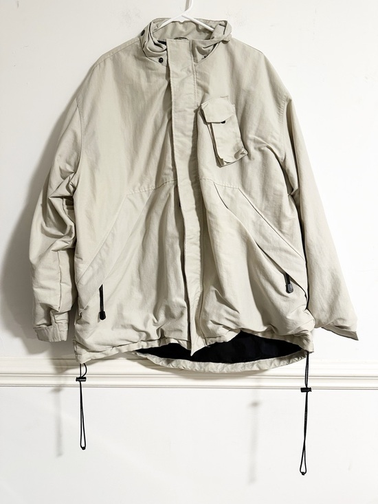 Old Navy Other - Vintage Old Navy Men's XXL Beige Utility Jacket - Lightweight Field Coat